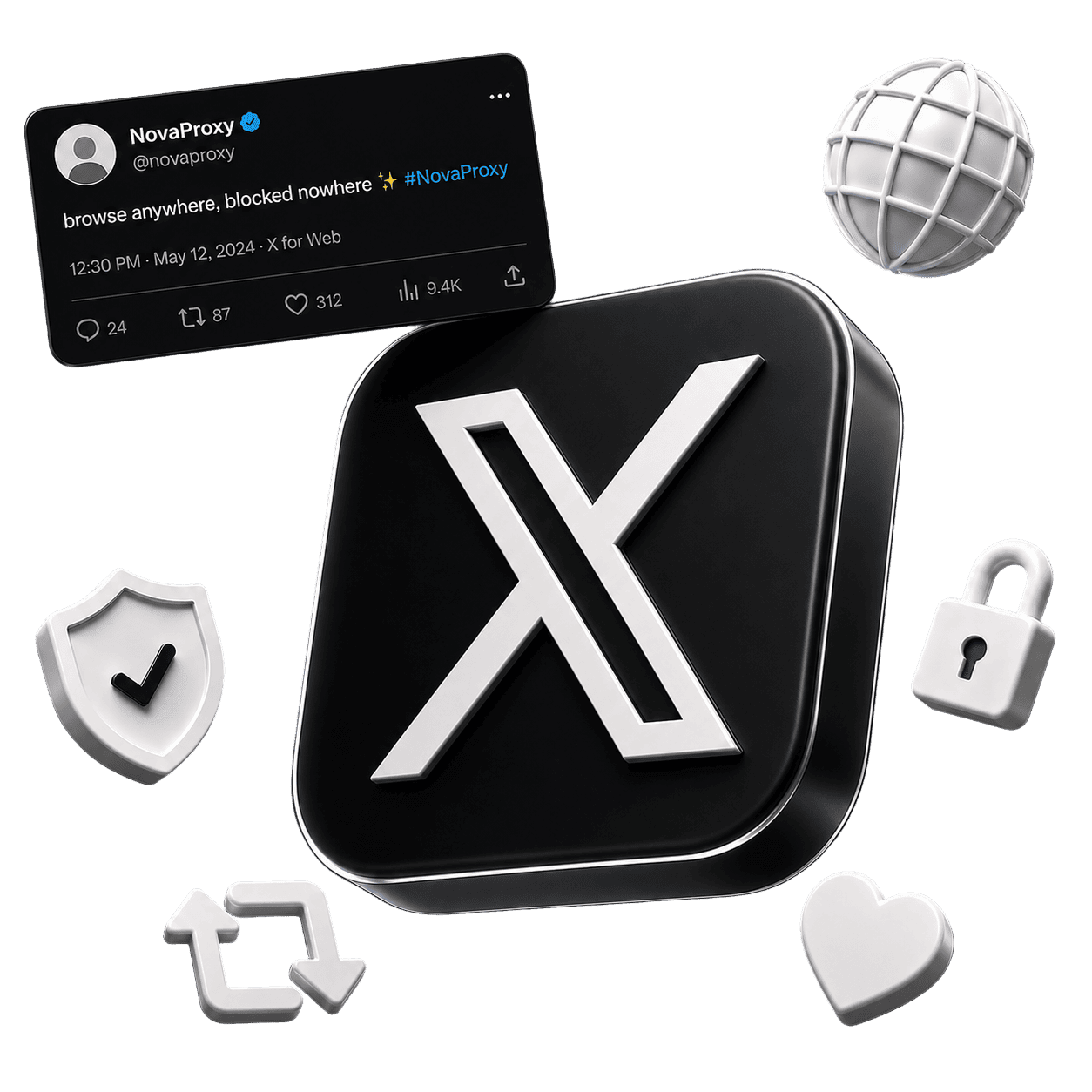 Twitter proxies