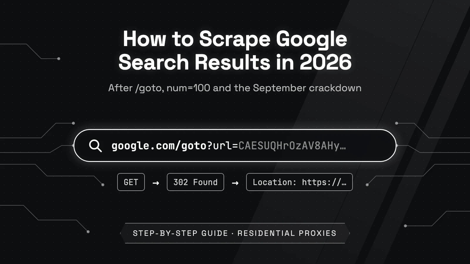 How to Scrape Google Search Results in 2026 (After /goto and the September Crackdown)