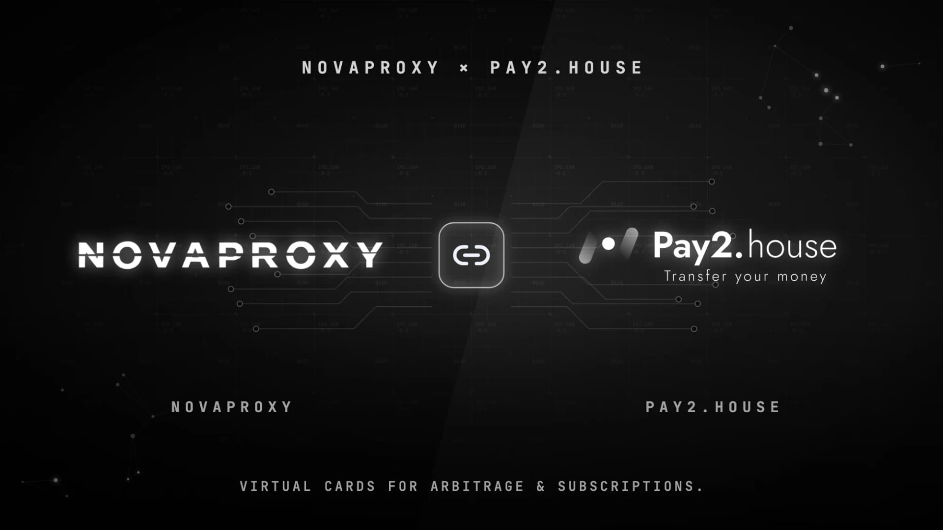 Pay2.House โ a payment service for arbitrage & subscriptions